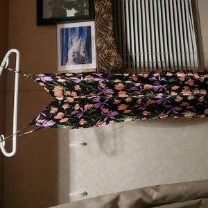 Floral slip dress 👗